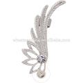 2016 cheap online alibaba alloy rhinestone stud angel wing earring
